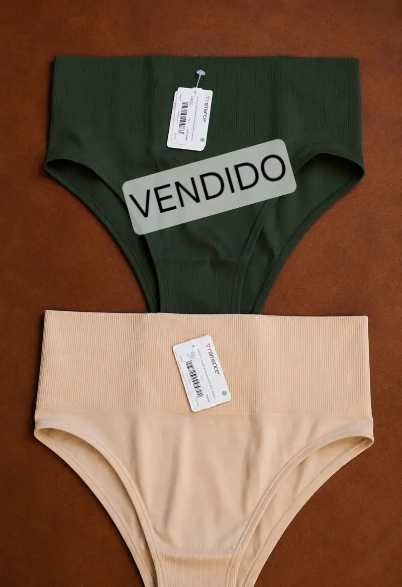 Calzón Reductor Slim Sin Costura Verde - 4