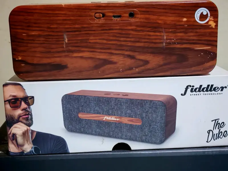 Parlante Inalámbrico Fiddler The Duke Madera - 1