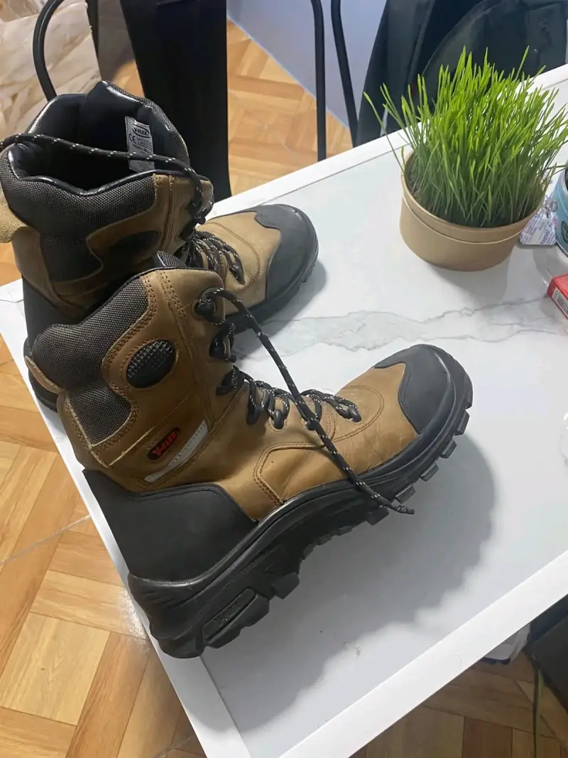 Botas de seguridad V-Flex marrón y negro - 1