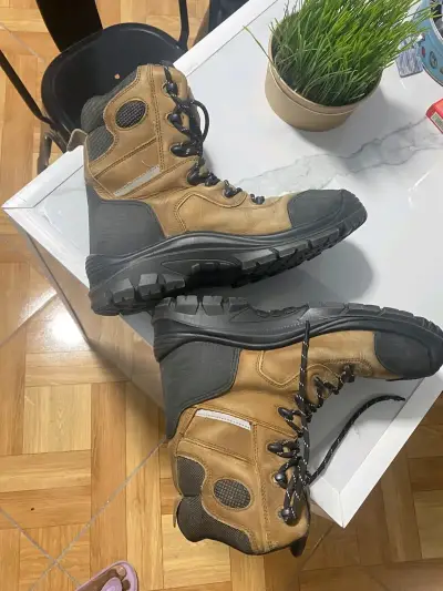Botas de seguridad V-Flex marrón y negro - miniatura 2