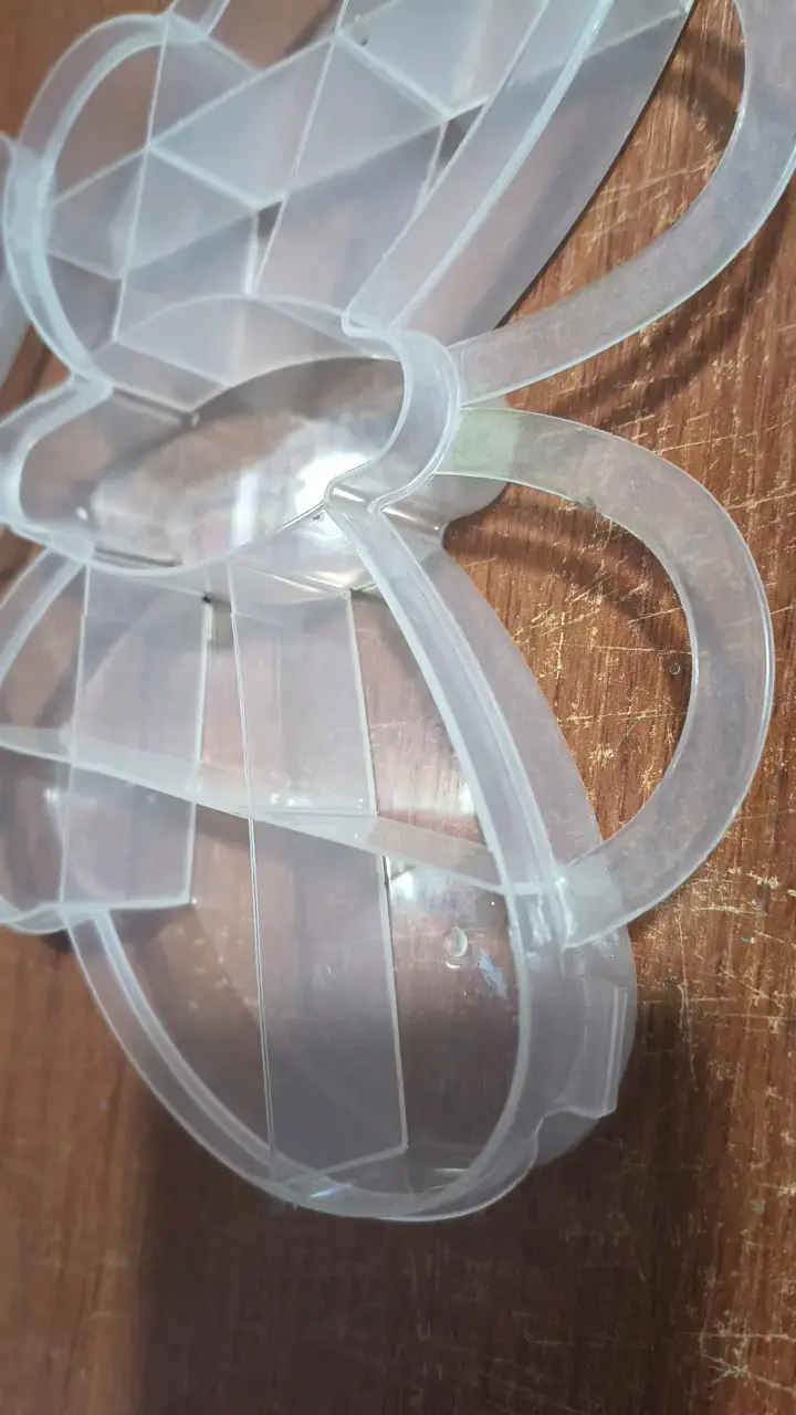 Caja organizadora de plástico en forma de mariposa - 3
