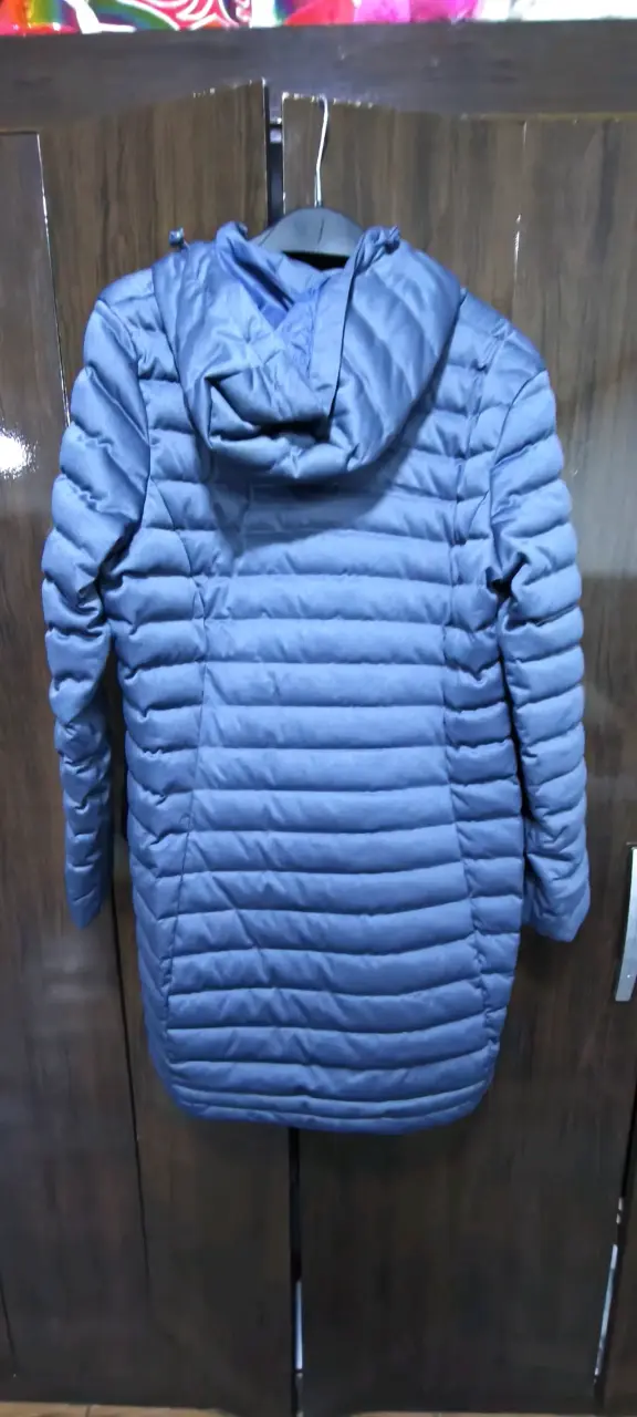 Parka azul con capucha Doite Heritage para mujer - 2