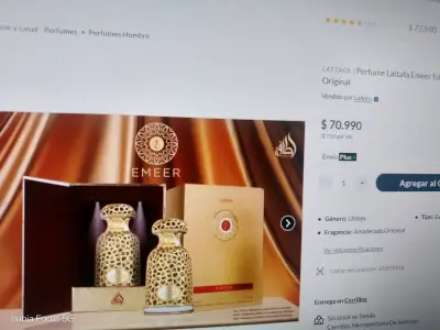 Perfume Lattafa Emeer Unisex 100 ml - miniatura 2