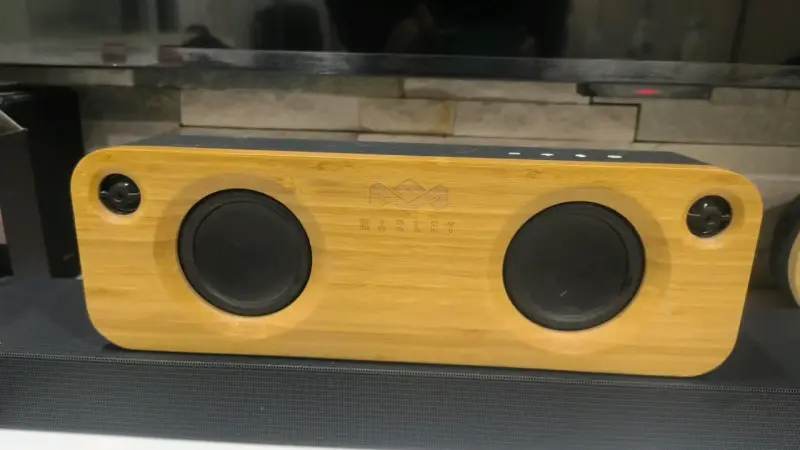 Parlante Bluetooth Marley de madera - 1