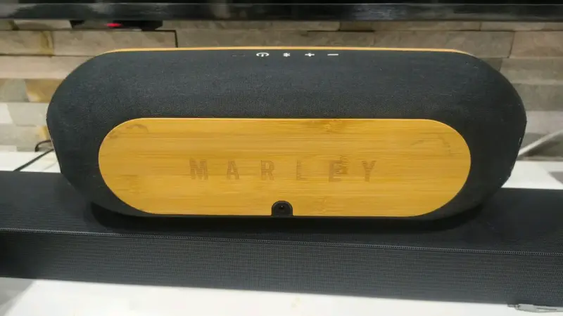 Parlante Bluetooth Marley de bambú - 2