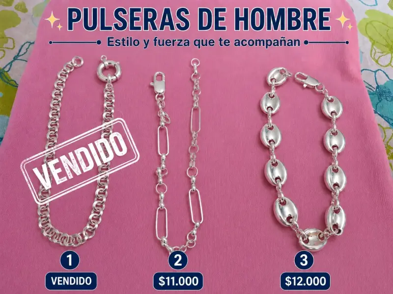 Cadenas de mujer elegantes en plata - 4