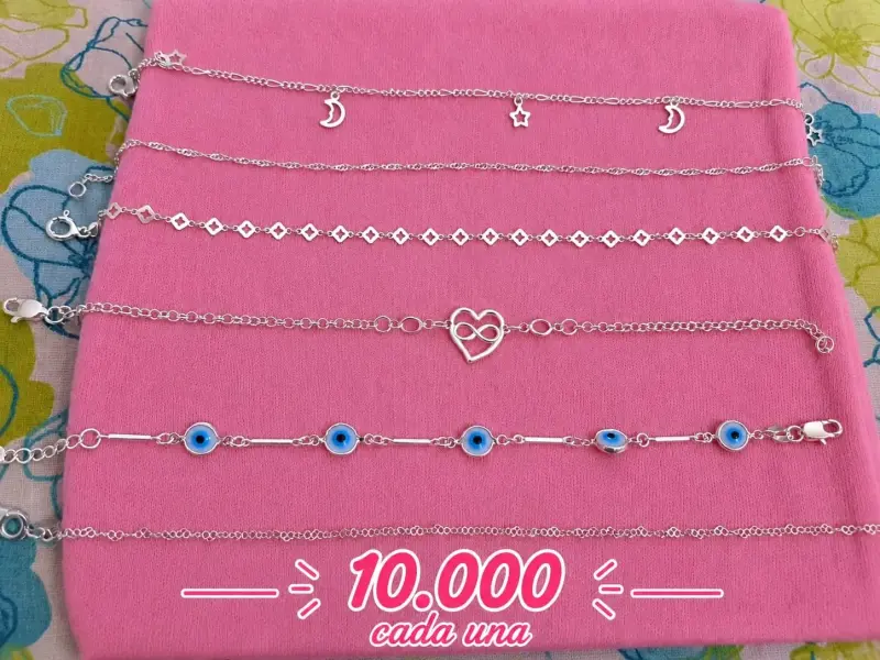 Cadenas de mujer elegantes en plata - 6