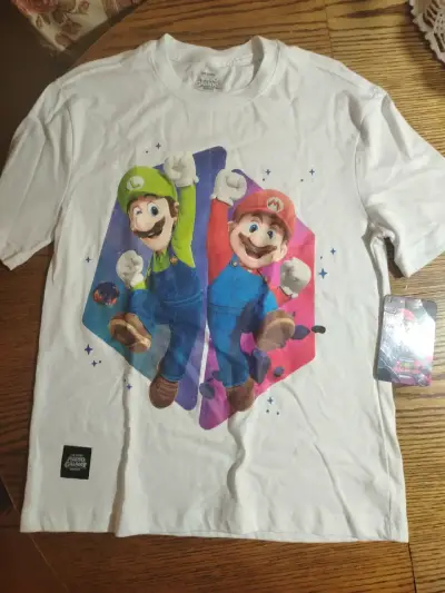Polera Super Mario Galaxy Movie blanca - miniatura 1