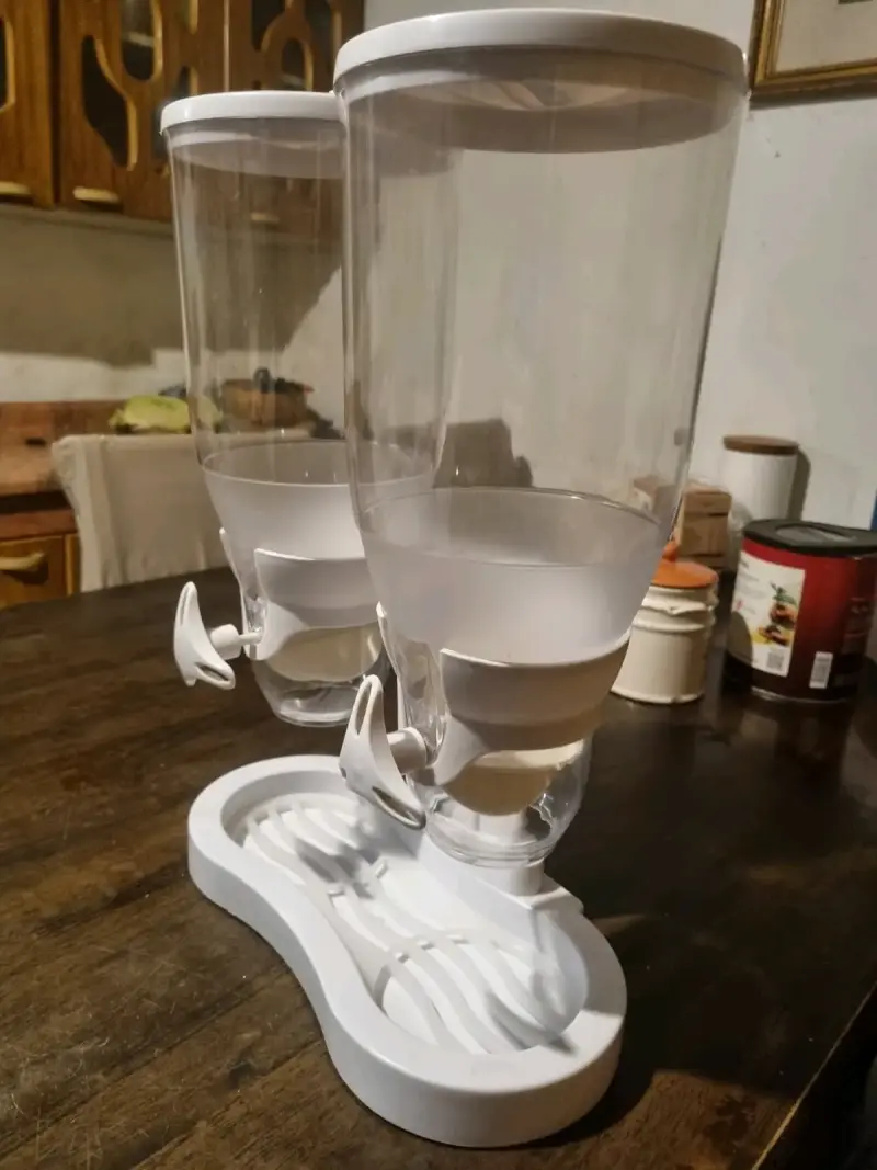 Dispensador doble de cereales hermético - 3