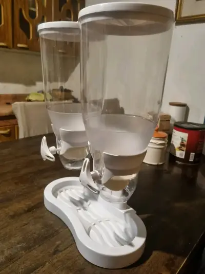 Dispensador doble de cereales hermético - miniatura 3