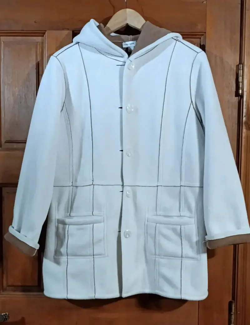 Abrigo polar reversible talla S-M - 4