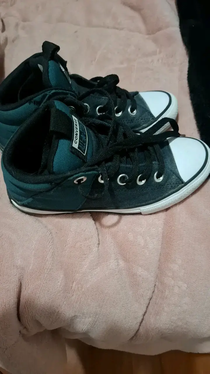 Zapatillas Converse All Star negras para niños - 3