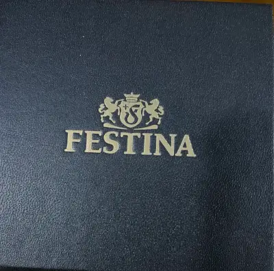 Reloj Festina cronógrafo negro en caja original - miniatura 2