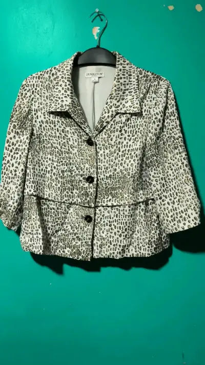 Chaqueta estampada animal print Pendleton - miniatura 1