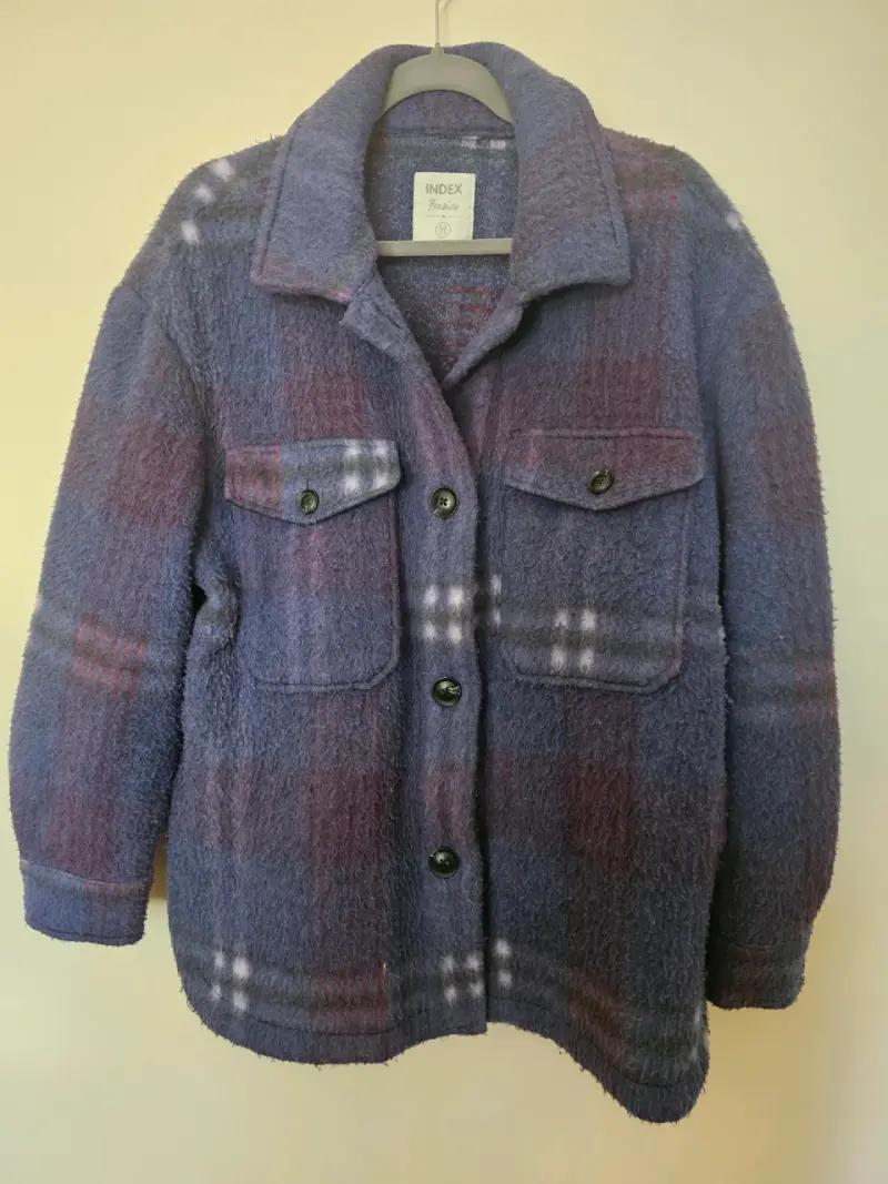Chaqueta de lana a cuadros Index Basics - 1