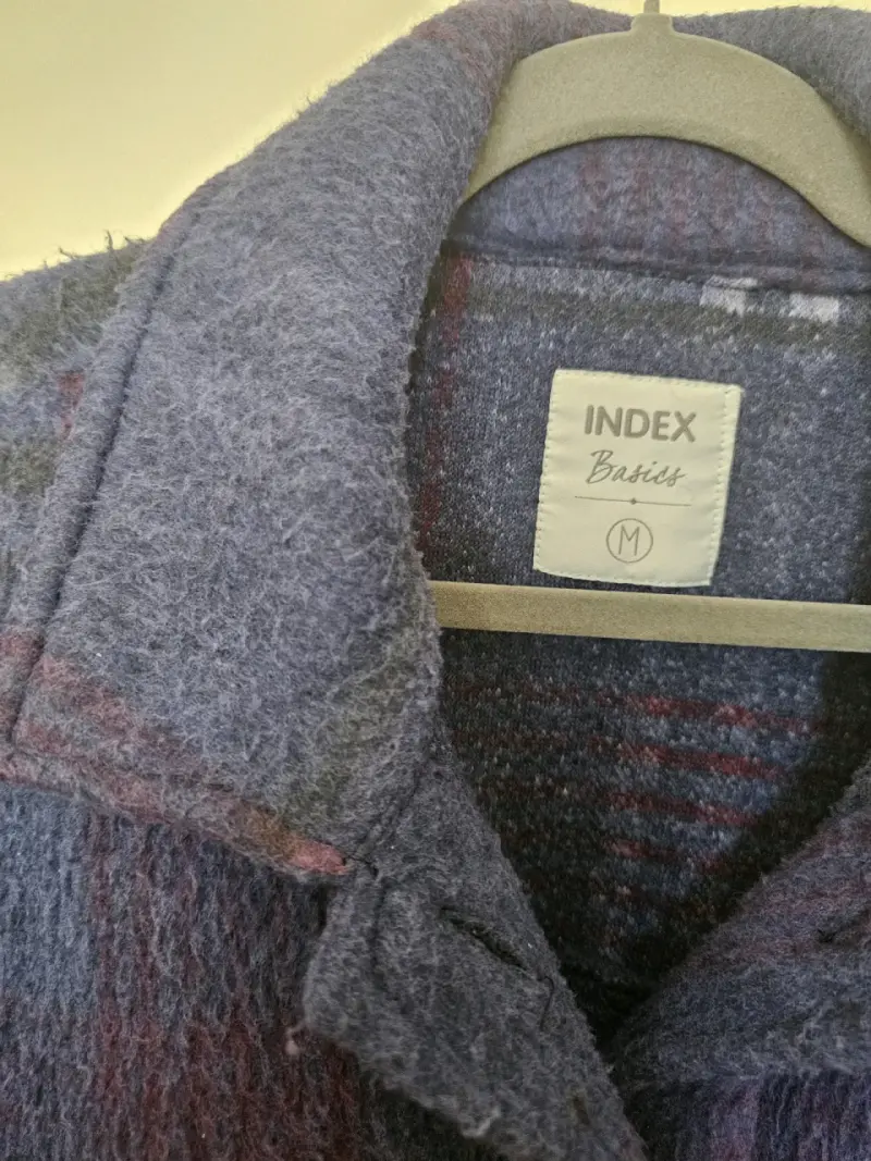 Chaqueta de lana a cuadros Index Basics - 2