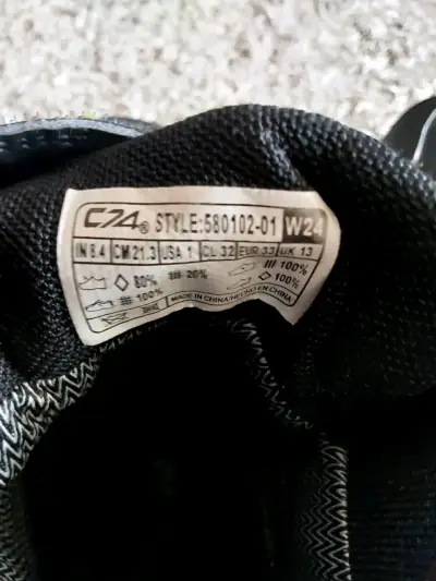Botin impermeable negro para niños C74 Talla 32 - miniatura 4