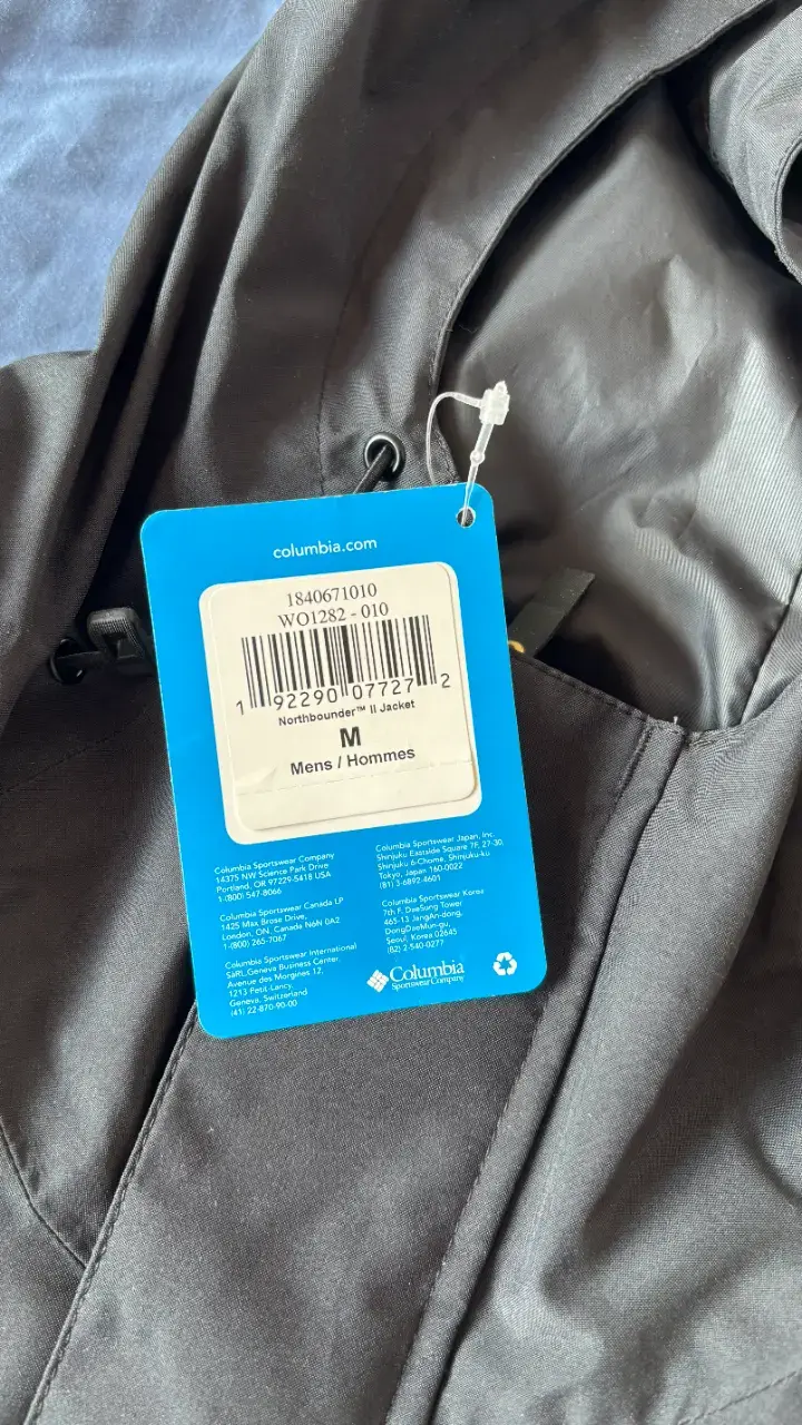 Chaqueta impermeable Columbia con capucha - 2