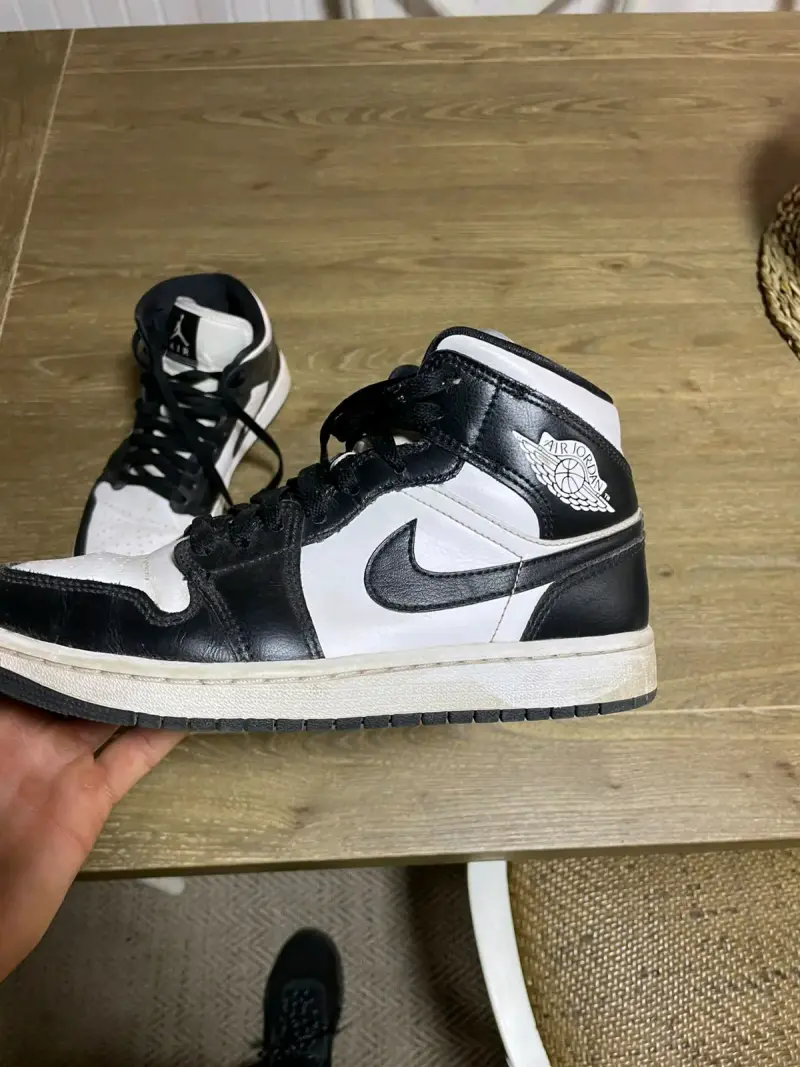 Nike Air Jordan originales Blanco y Negro - 2