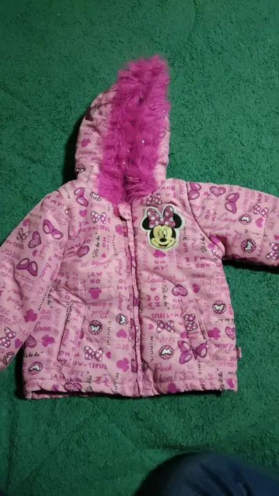 Chaqueta de invierno Minnie Mouse para niña - miniatura 1
