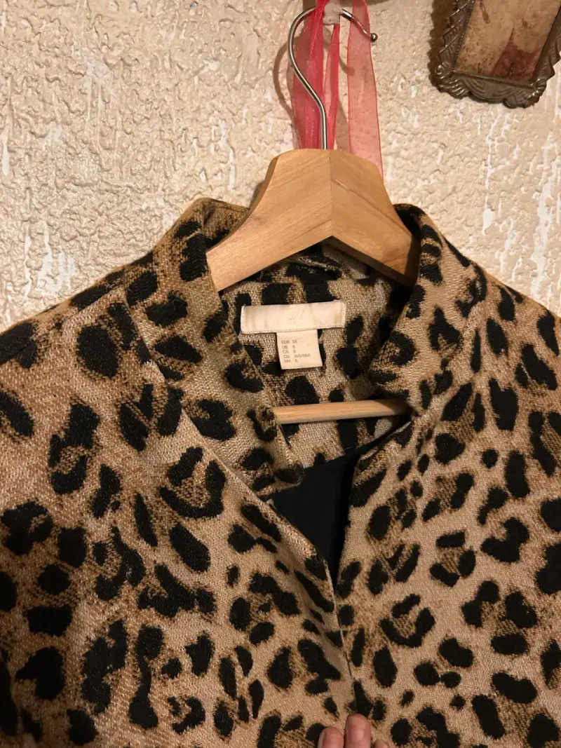 Abrigo de Leopardo para Mujer H&M - 2