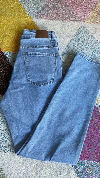 Jeans de mezclilla azul claro Sybilla - miniatura 2