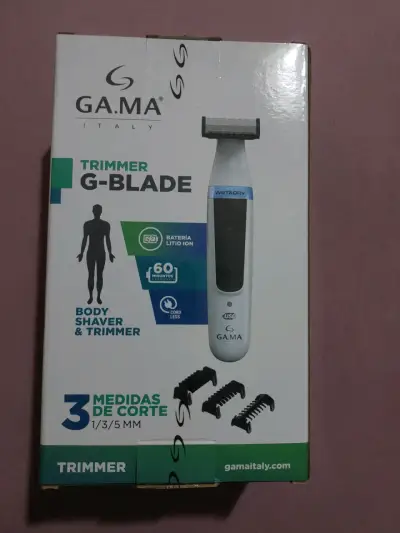 Trimmer Gama G-Blade para cuerpo y barba - miniatura 1