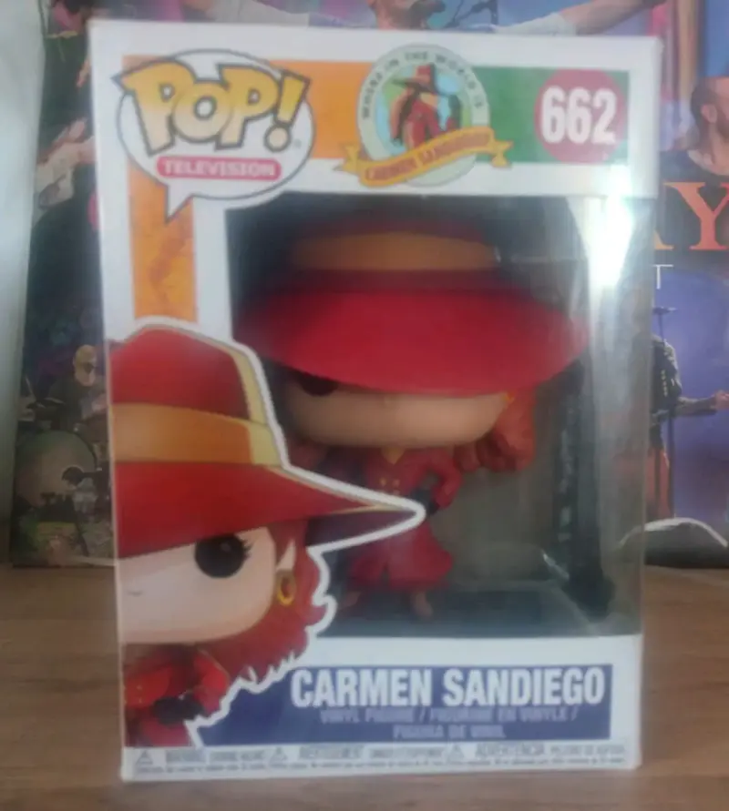 Figura Funko Pop Carmen Sandiego Edición 662