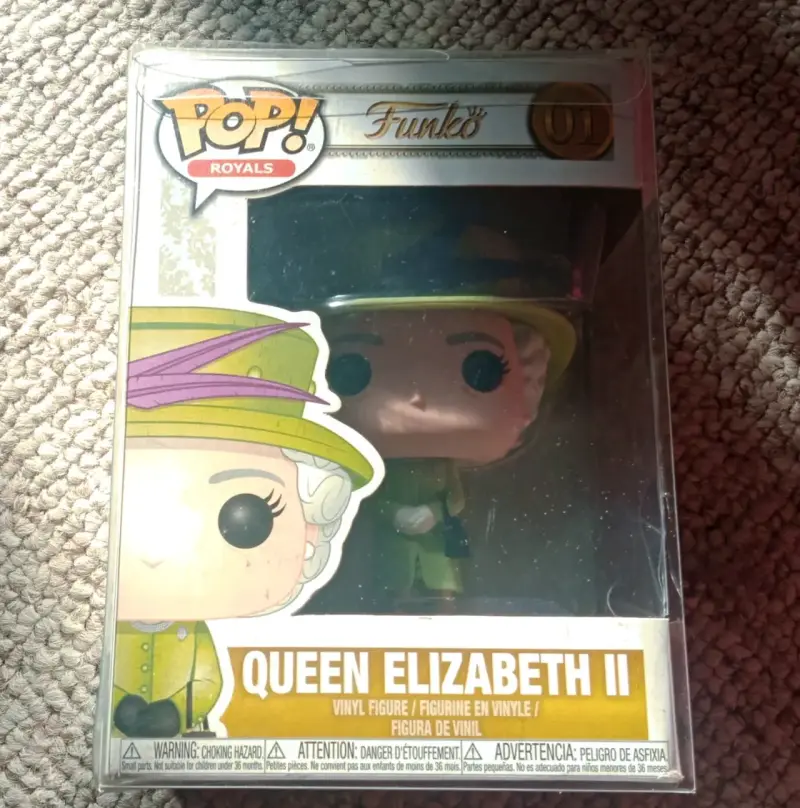 Funko Pop Queen Elizabeth II en caja original