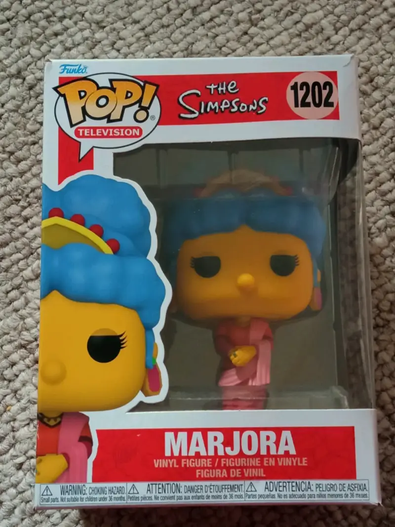 Figura Funko Pop Marjora de Los Simpsons