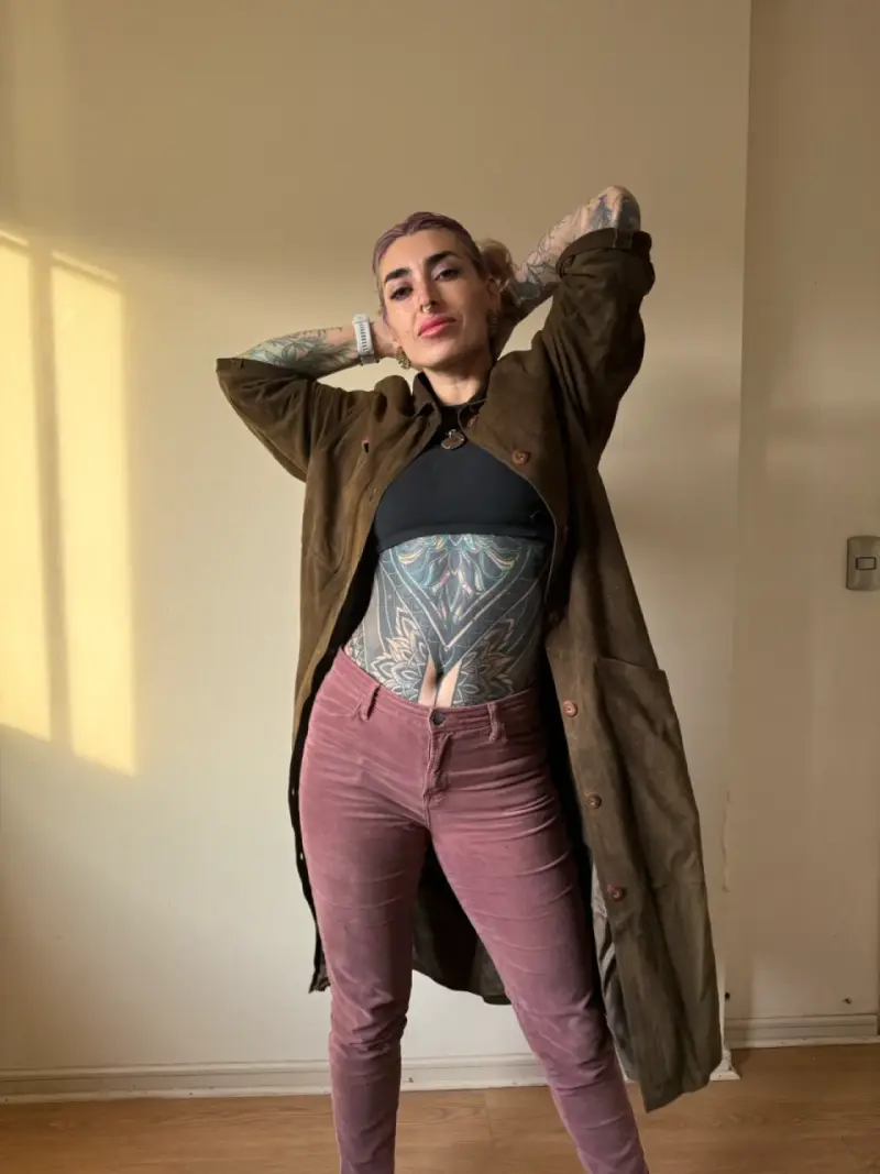 Trench europeo para mujer - 2