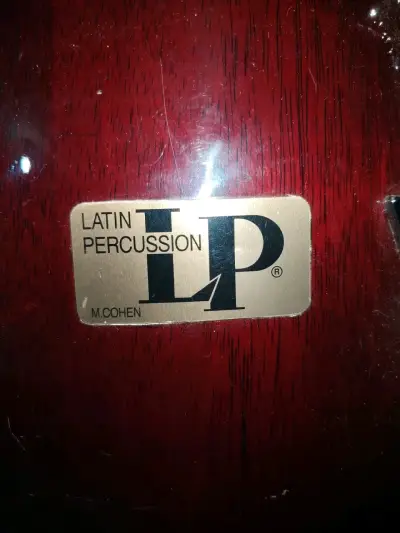 Congas LP Latin Percussion de madera roja - miniatura 1