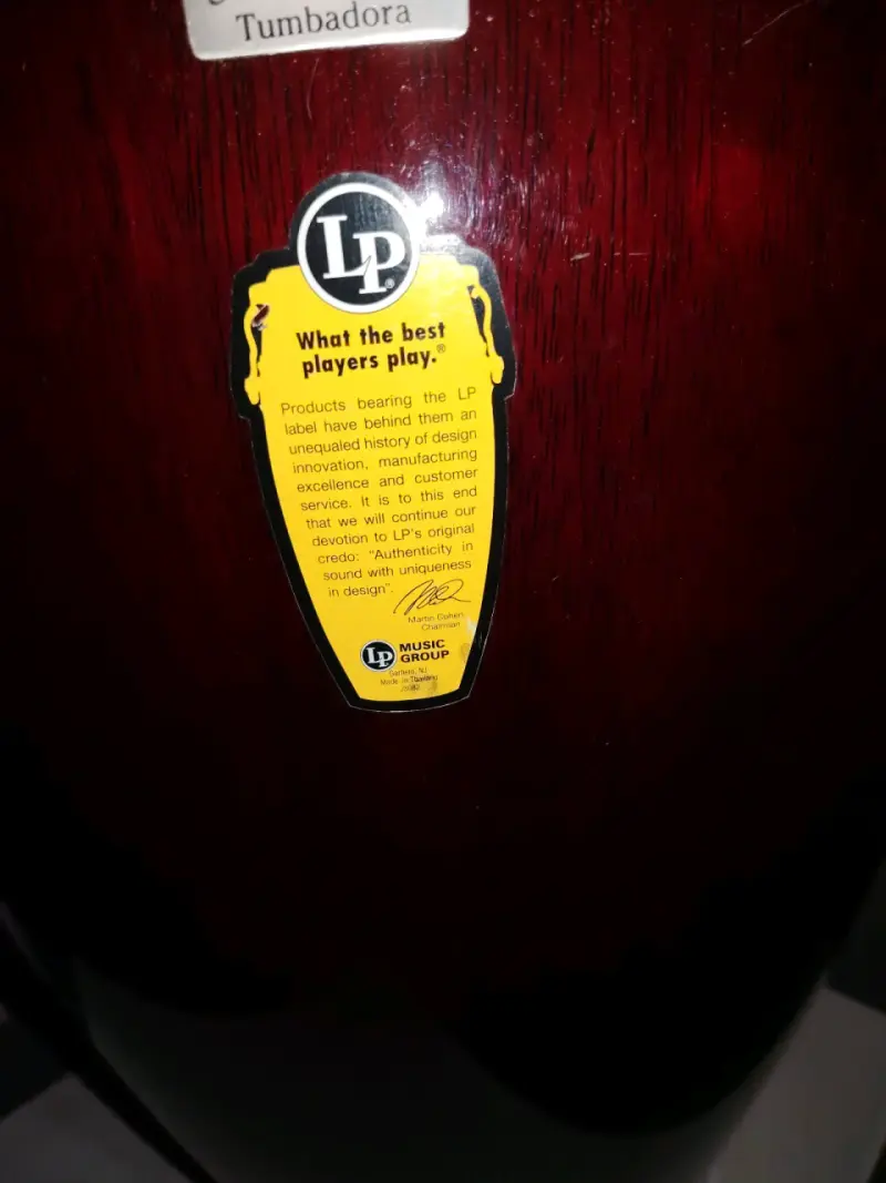 Congas LP Latin Percussion de madera roja - 4