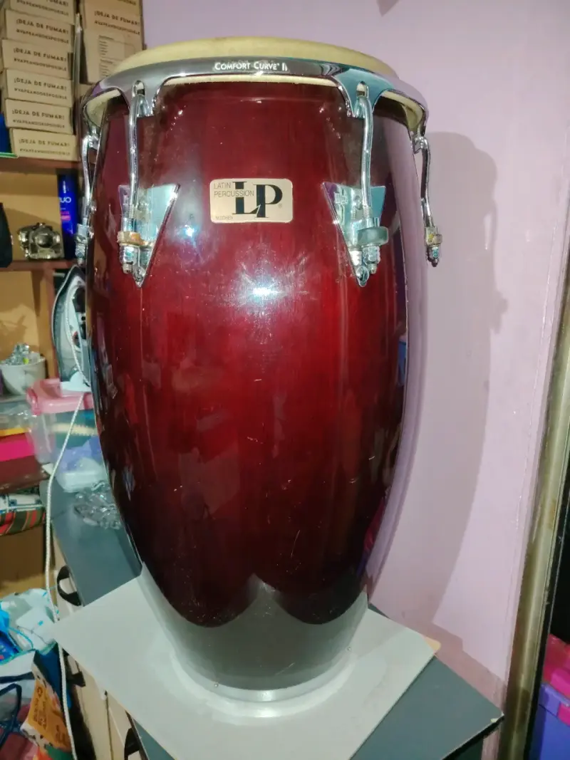 Congas LP Latin Percussion de madera roja - 5