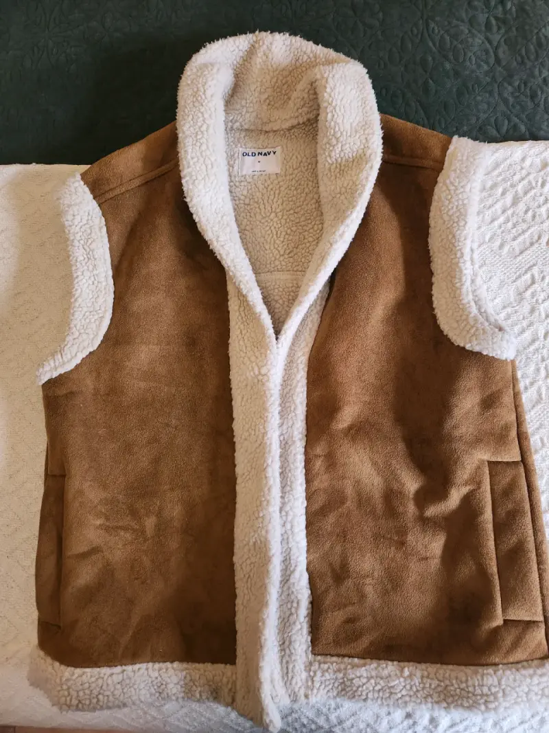 Chaleco sin mangas de piel sintética Old Navy
