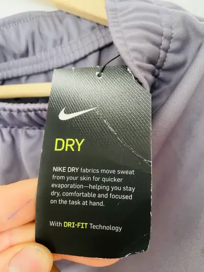 Pantalones deportivos Nike Dri-FIT grises - miniatura 4