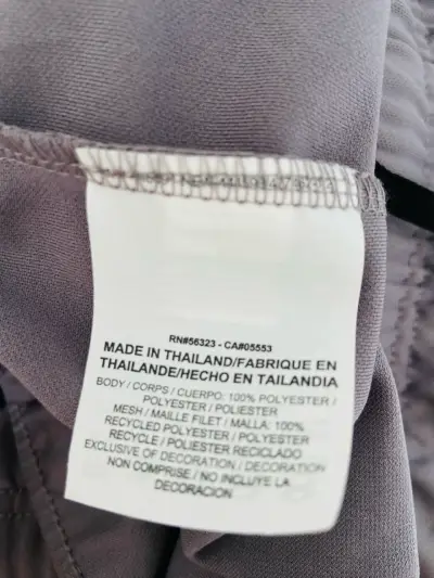 Pantalones deportivos Nike Dri-FIT grises - miniatura 5
