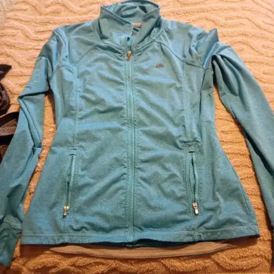 Chaqueta deportiva azul Ellesse para mujer - miniatura 1