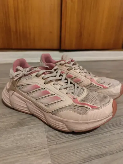 Zapatillas deportivas Adidas Cloudfoam rosadas - miniatura 2