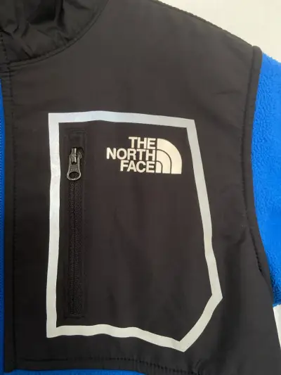 Chaqueta polar azul The North Face para niños - miniatura 5