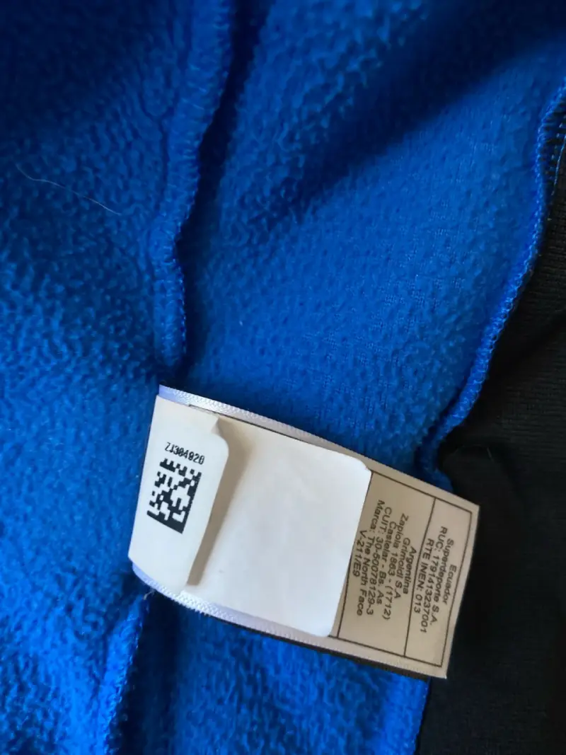 Chaqueta polar azul The North Face para niños - 6