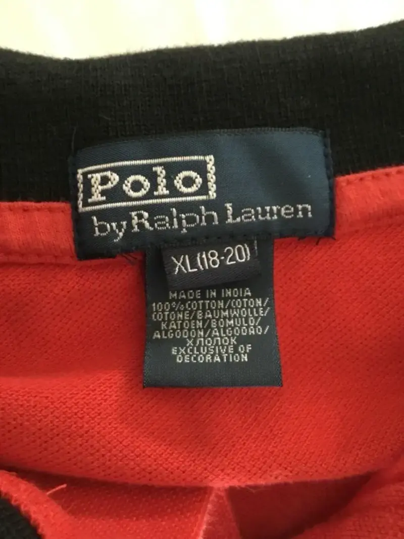 Polera Polo Ralph Lauren Roja Hombre Talla XL - 4