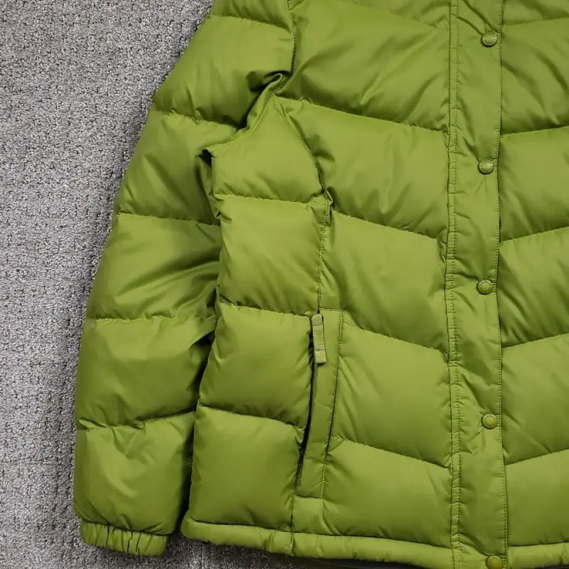Chaqueta acolchada verde L.L. Bean para invierno - 3
