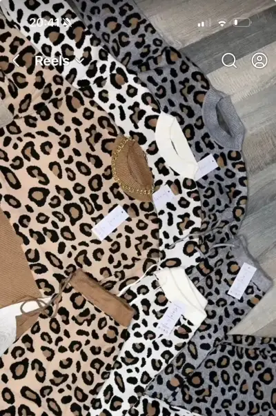 Conjunto de dos piezas estampado animal print - miniatura 2