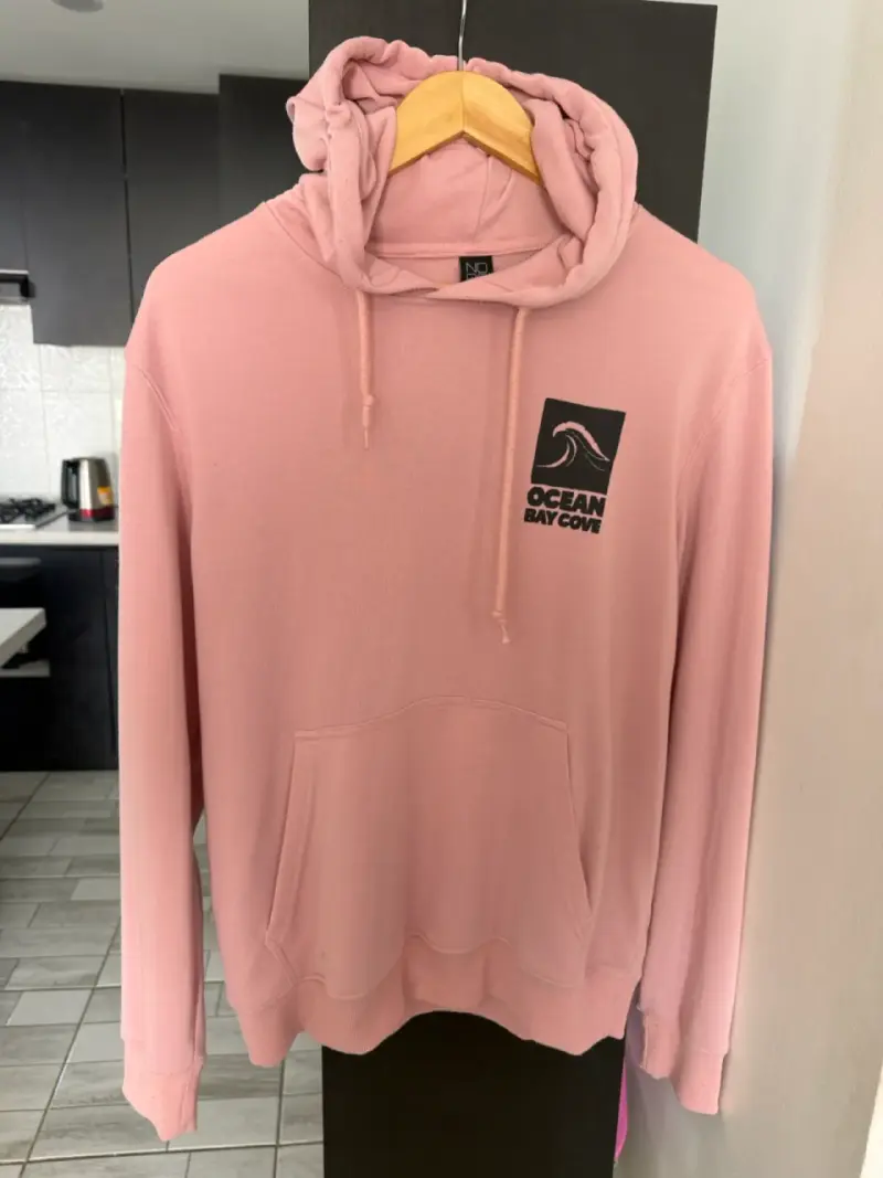 Polerón rosado con capucha Ocean Bay Cove - 1