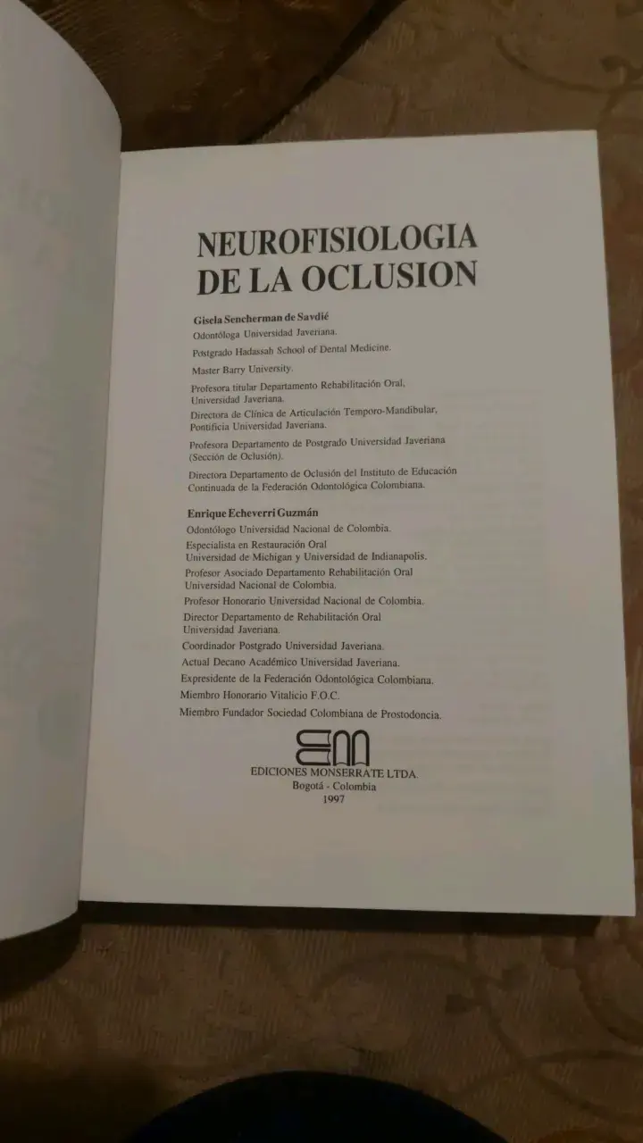 Libro Neurofisiología de la Oclusión 2° Edición - 2