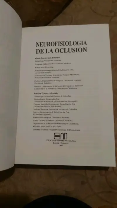 Libro Neurofisiología de la Oclusión 2° Edición - miniatura 2