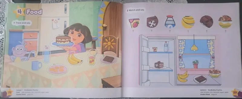 Libro de actividades en inglés con Dora la Exploradora - 2