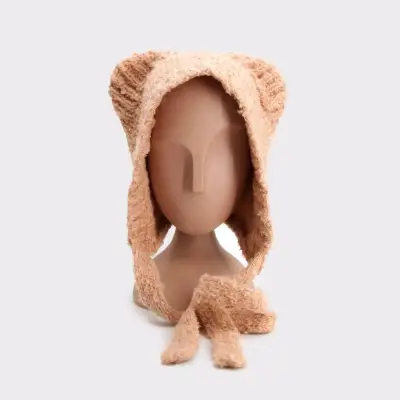 Gorro de lana con orejas - miniatura 1