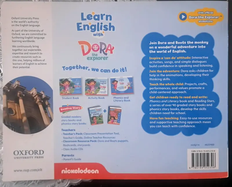Libro de actividades en inglés con Dora la Exploradora - 4